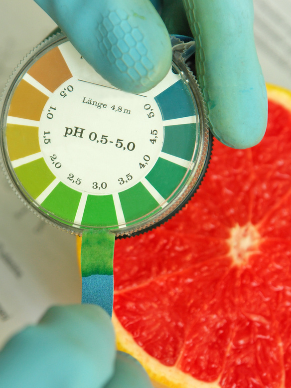 pH value determination(Grapefruit)